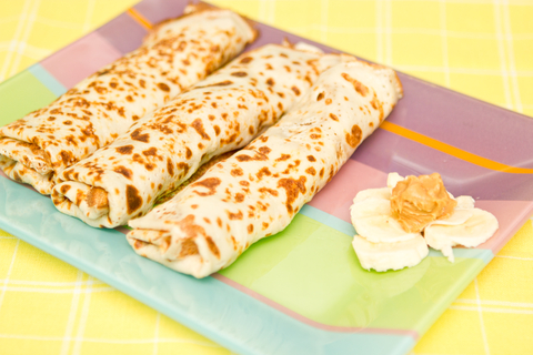 Peanut Butter Banana Rollups